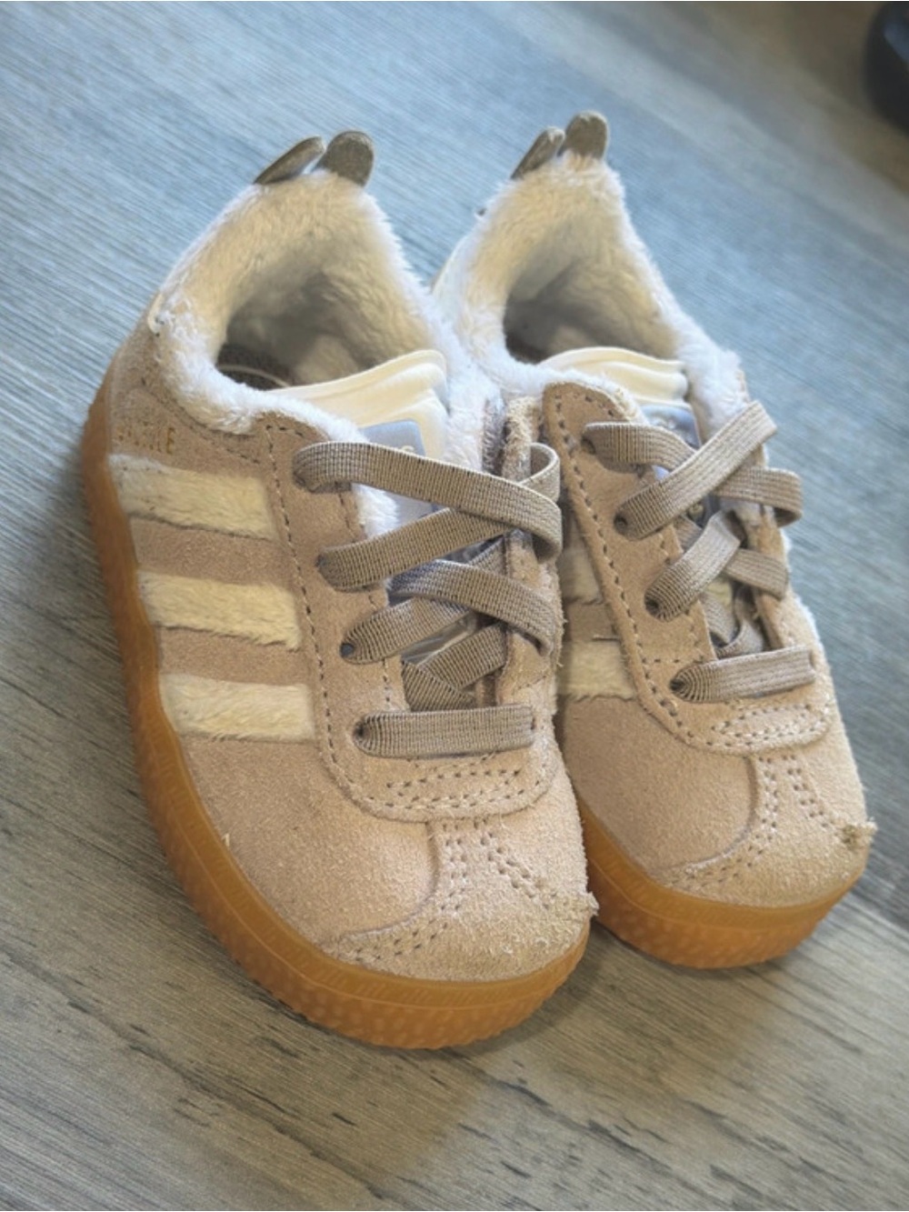 adidas Kids Suede Sneakers with Gum Sole
